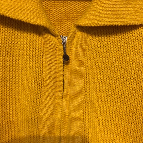 Naf Naf Long Sleeve Zip Cardigan- flat Cotton knit - Picture 3 of 4